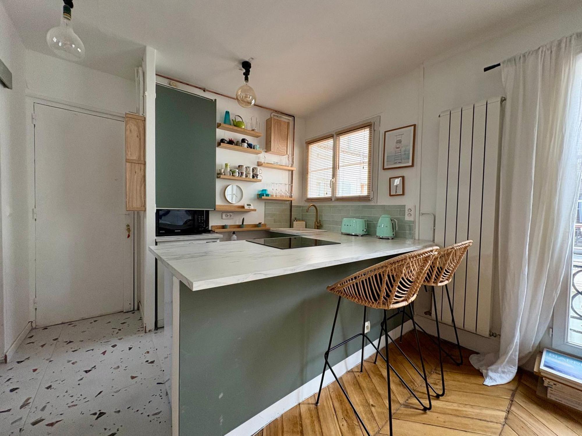 Appartement Au Pied De Montmartre à Paris Extérieur photo
